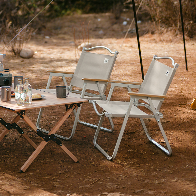 Кресло туристическое Naturehike Nightfall T01, складное, 45х54х67 см, бежевое, до 120 кг