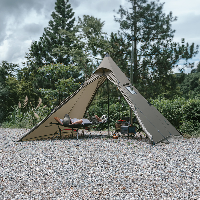 Палатка Naturehike Pyramid, 2-местная, зеленая