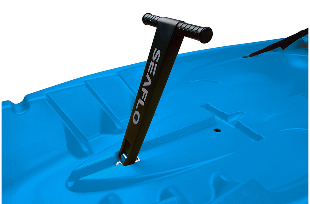 Каяк SEAFLO Explorer XL семейный 2+2, 11,2 (340 см), тип Sit-On-Top, синий.