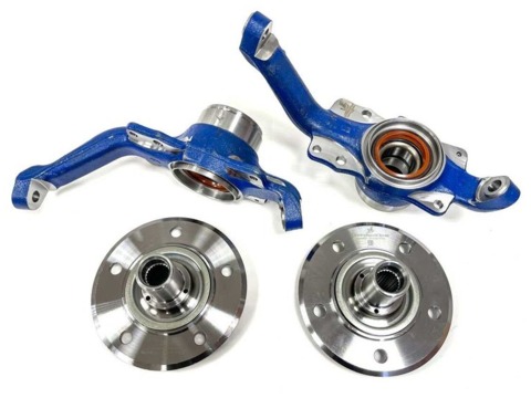 Нерегулируемые ступицы (22 шлица) в сборе 2121 Нива (кулаки) с двухрядным подшипником (к-т 2 шт.)